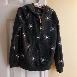Unicorn fleece coat
